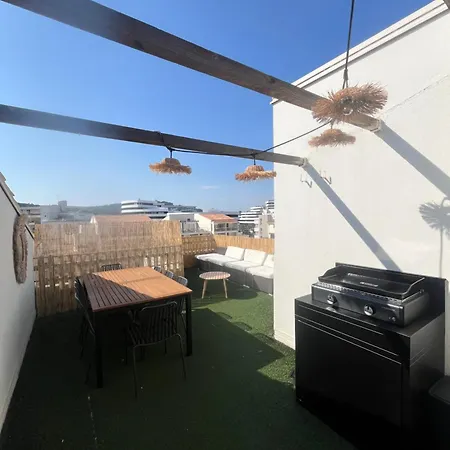 Apartament Centre Port, 3 Chambres, 8 Personnes, Terrasse, Climatisation, Wifi